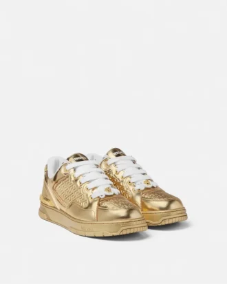 Metaliczne trampki Biggie Basket