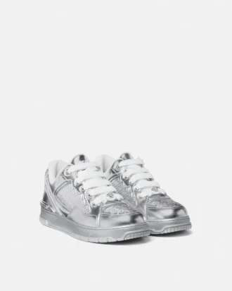 Metaliczne trampki Biggie Basket