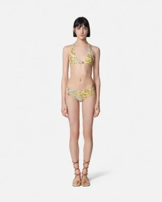 Metaliczny stanik bikini Barocco Underwater