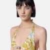 Metaliczny stanik bikini Barocco Underwater