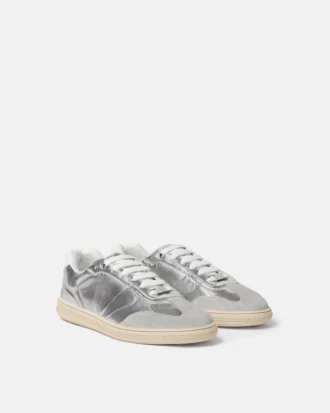 Metallic Greca Sneakers