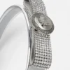 Metalowa opaska z siateczką i kokardą Gianni Ribbon