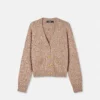 Mouliné Sweter z dzianiny z domieszką kaszmiru Mouliné Sweter z dzianiny z domieszką kaszmiru