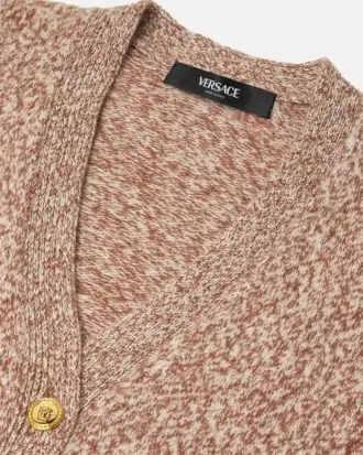 Mouliné Sweter z dzianiny z domieszką kaszmiru