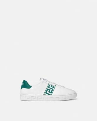 Nylonowe sneakersy Greca z haftem