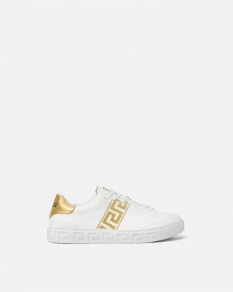 Nylonowe sneakersy Greca z haftem