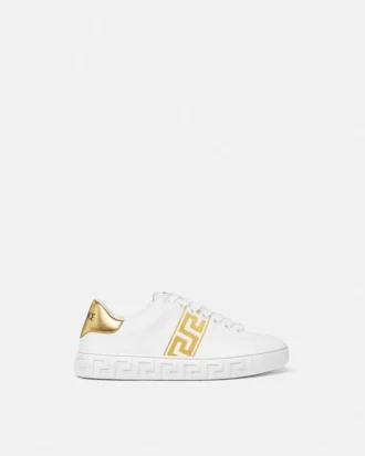 Nylonowe sneakersy Greca z haftem