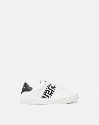 Nylonowe sneakersy Greca z haftem