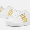 Nylonowe sneakersy Greca z haftem