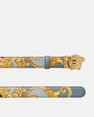Pasek skórzany Cheetah Foulard La Medusa 3 cm
