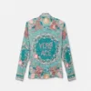 Safety Pin Underwater Barocco Draped Shirt
