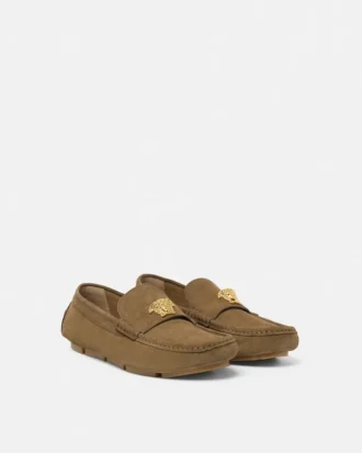Skórzane buty do jazdy samochodem La Medusa