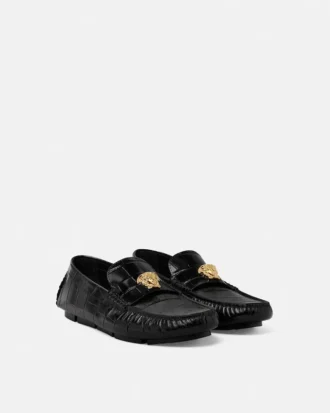 Skórzane buty kierowcy Medusa