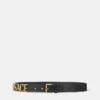 Skórzany pasek z logo Versace 2,5 cm