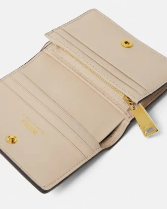 Skórzany portfel Versace Tag