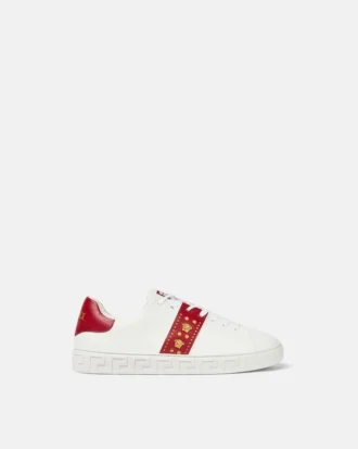 Sneakersy z ozdobami Greca