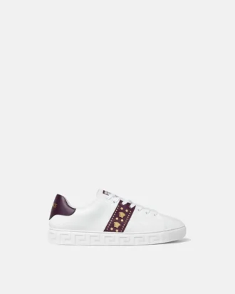 Sneakersy z ozdobami Greca