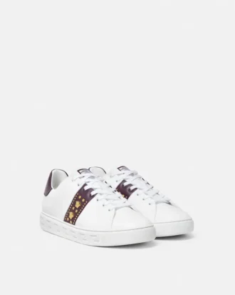 Sneakersy z ozdobami Greca