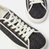 Sneakersy z płótna żakardowego Greca