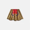 Spódniczka baletowa z tkaniny Barocco Silk w stylu barokowym z motywem geparda