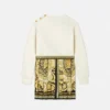 Sukienka dresowa Barocco Foulard Kids