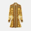 Sukienka mini z jedwabiu Barocco Silk
