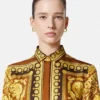 Sukienka mini z jedwabiu Barocco Silk