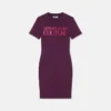 Sukienka T-shirt z logo Institutional