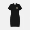 Sukienka T-shirtowa z emblematem w kształcie litery V