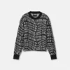Sweter z dzianiny Liquify Logomania