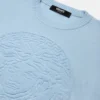 Sweter z dzianiny z domieszką kaszmiru z motywem Medusa