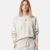 Sweter z dzianiny z domieszką kaszmiru z motywem Medusa
