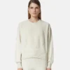 Sweter z dzianiny z domieszką kaszmiru z motywem Medusa
