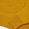 Sweter z dzianiny z domieszką kaszmiru z motywem Medusa