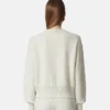 Sweter z dzianiny z domieszką kaszmiru z motywem Medusa