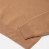 Sweter z kaszmiru z intarsją