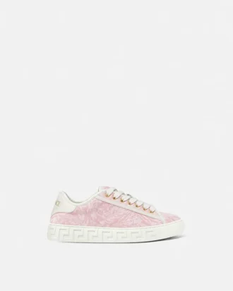 Tkaninowe sneakersy Greca Jacquard
