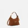 Torba Versace Tag Suede Hobo