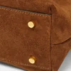Torba Versace Tag Suede Hobo