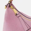 Torba Versace Tag Suede Hobo